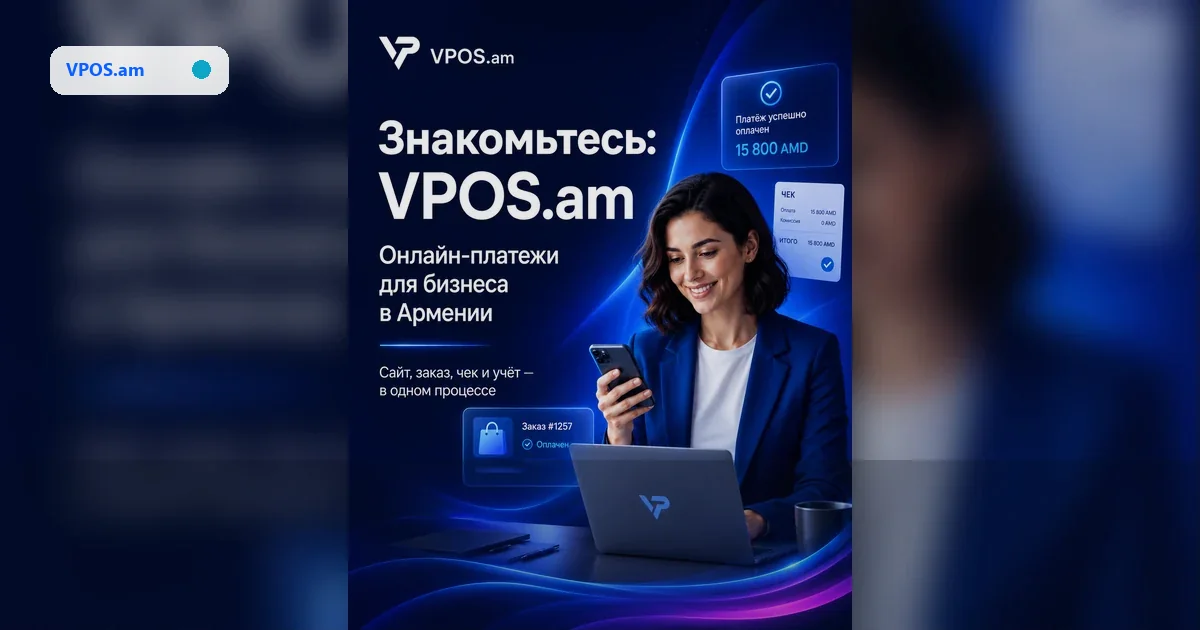 What is VPOS.am: online payments for businesses in Armenia