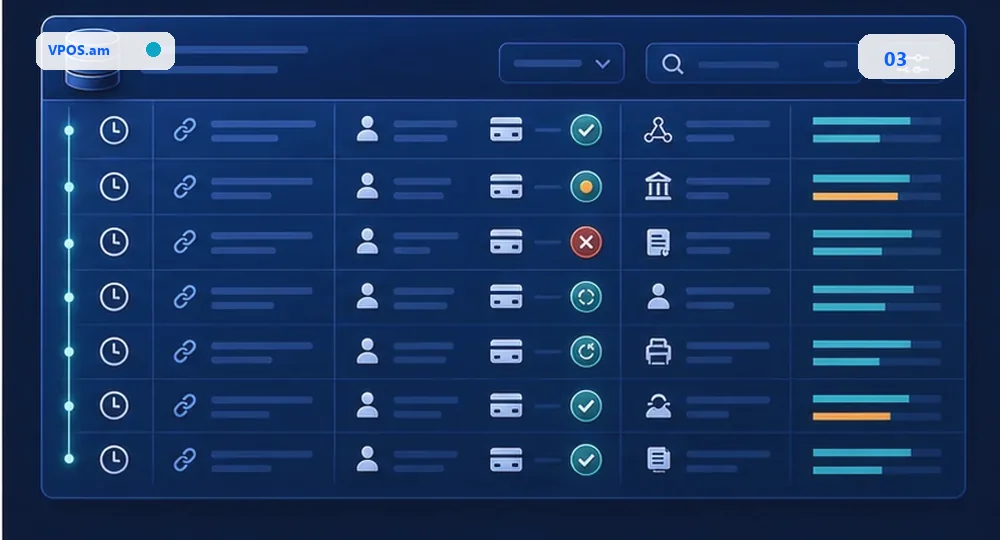 Payment event log