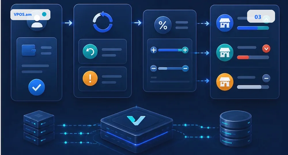 Refund and dispute ledger recalculation